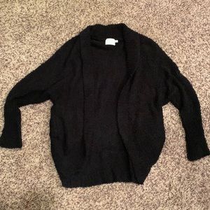 Super Soft Lush black cardi